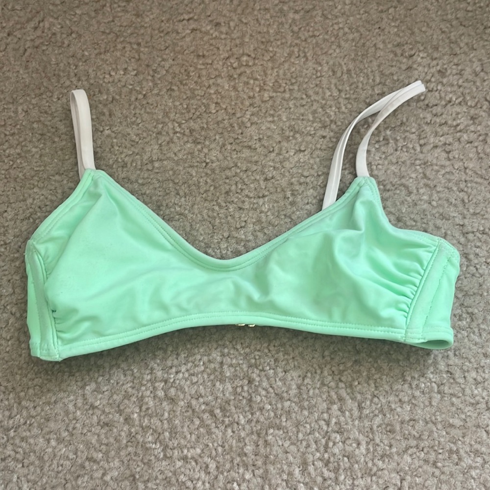 Target mint green bikini top size: medium